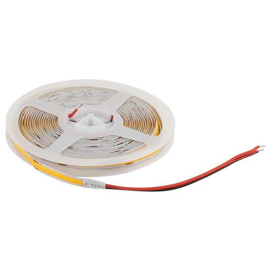 Професионална LED лента 11W/m, 1800K, 24V DC, 480LEDs/m, COB, 5m, амбър / № PN480A