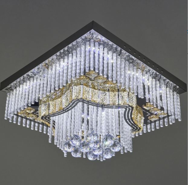 Плафон Tenerife, хром, led 50w, RGB, 2700-6000k, 2849/50