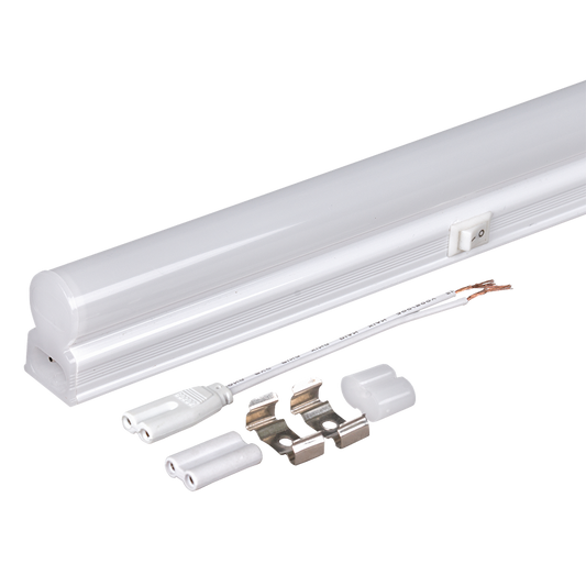 LED линейно осветително тяло Т5 с ключ, 14W, 6000K, 220-240V AC, IP20, студена светлина / LST51460M