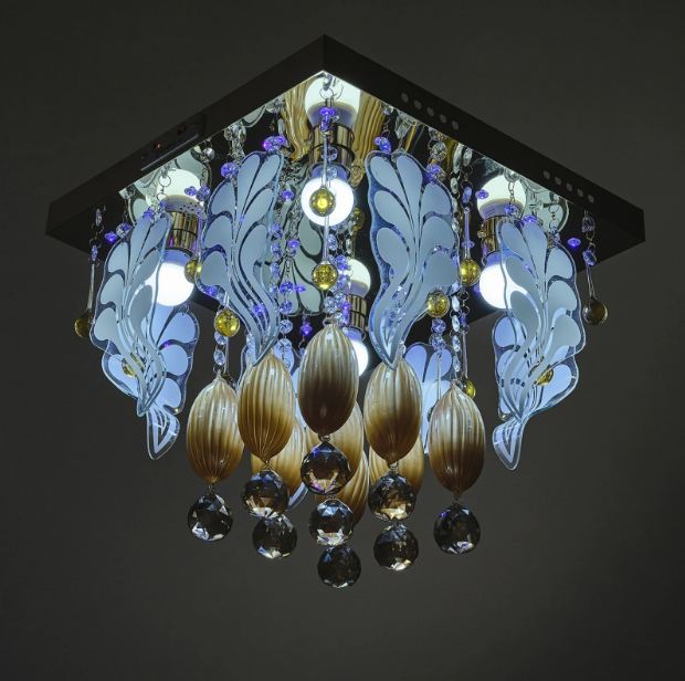 Плафон Camagro, златен, led RGB 4xe27, 3083/40 gd