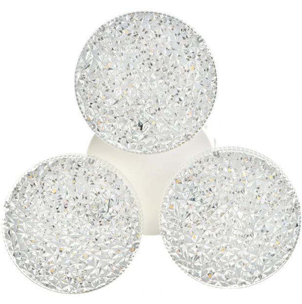 Плафон със смарт управление Dolly, бял, led 30W, 4095lm, 3000-6000k, 4007r wh