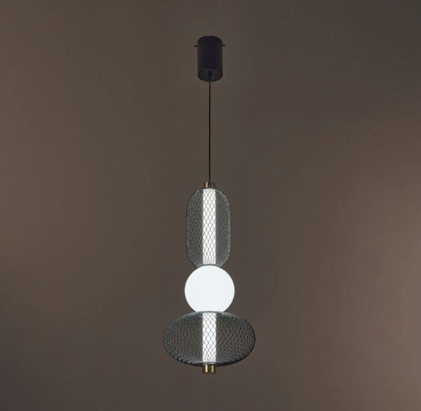 Пендел Rhea, черен, led 13w, 4000k, 4246C