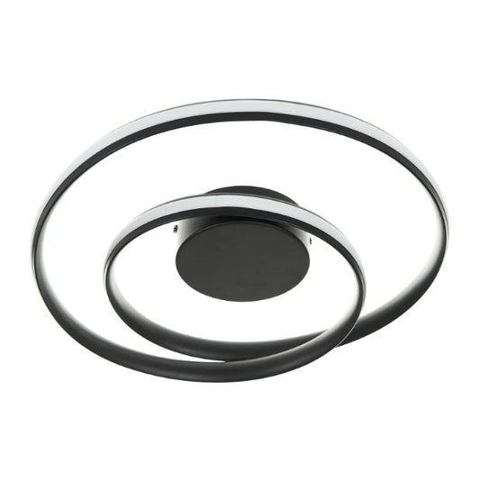 Плафон Finley, черен, led 57w, 3000k-4000k-6000k, 2294 bk