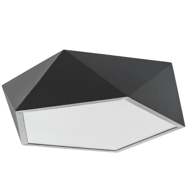 Плафон Toledo със смарт управление, черен, led 72w, 3027BK