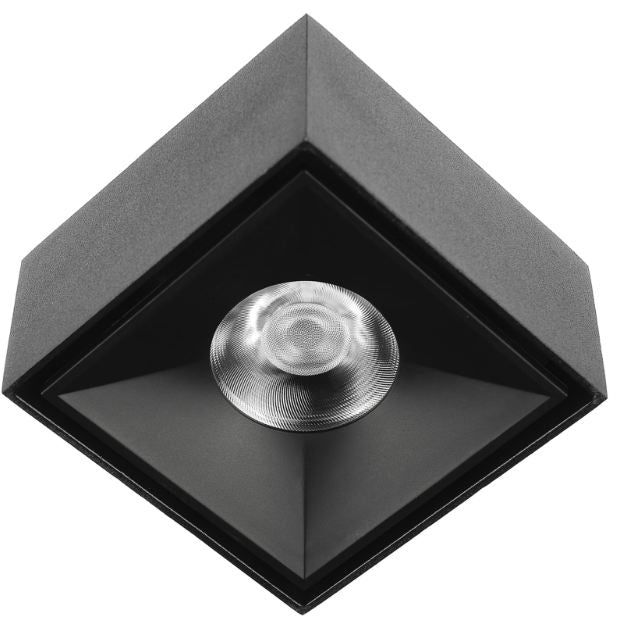 Луна за вграждане Speckle, черен, led 10w, 1000lm, 3000-6000k, 2999/1p bk