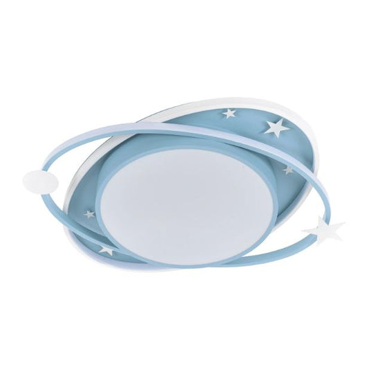 Плафон Planets, син, 3000k-4000k-6000k, led 87w, 2448