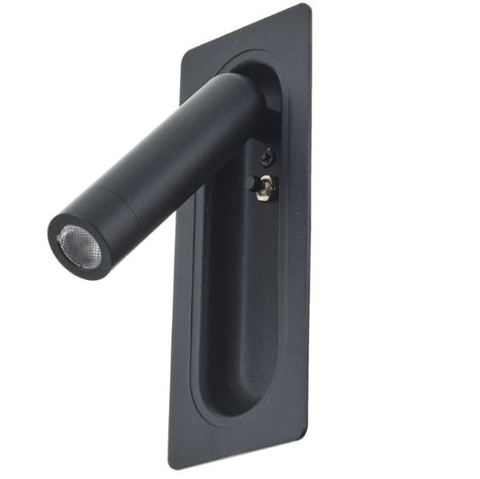 Спот Berlin, черен, led 3w, 3000k, 3065 sbk