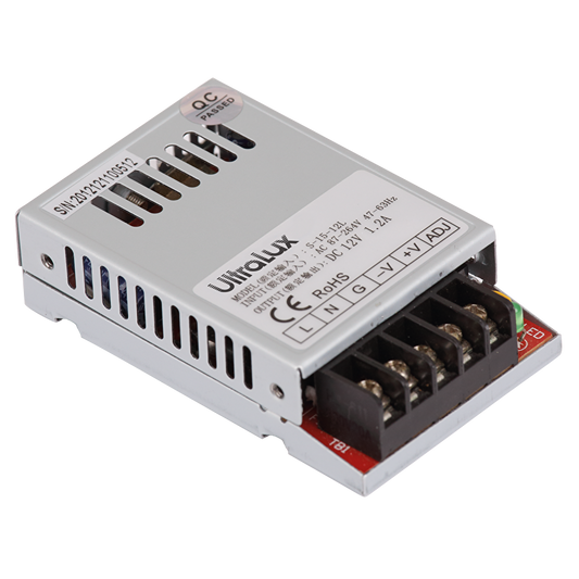 Захранване, стабилизирaно, 12V DC, 15W, IP20 / ZSLNW1215