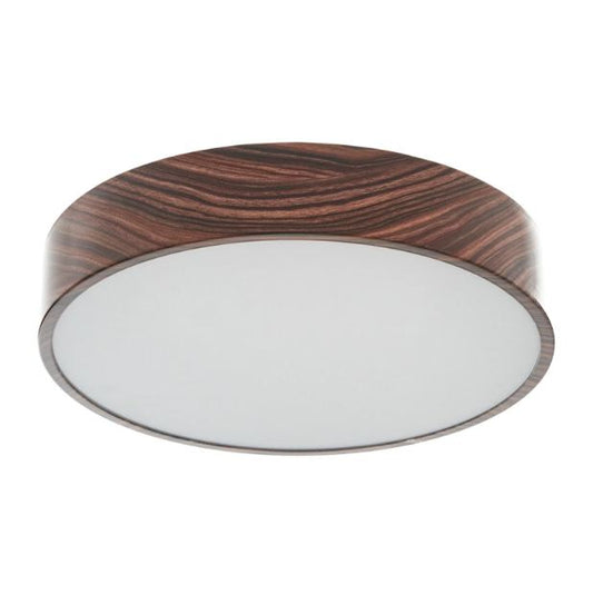 Метален плафон, тъмно кафяв, led 26w, 4000k, 2034a/30