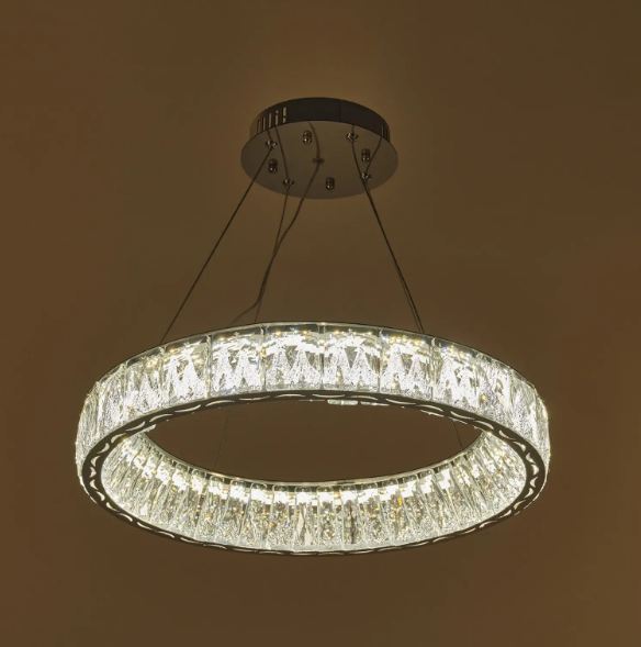 Полилей Cristalflow, хром, led 98w, 3000-6500k, 4279/500 CH