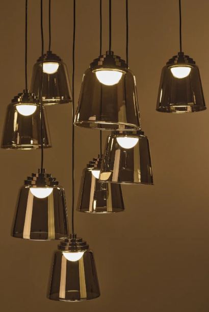 Полилей Ramone, черен, led 45w, 3000-6000k, 4232/9R SM