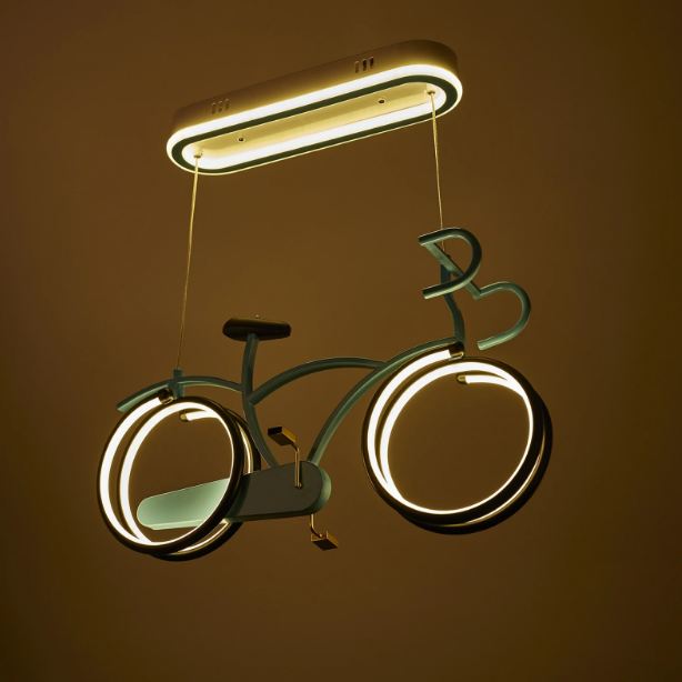 Полилей Wheels, син, 3000k-4000k-6000k, led 42w, 2649 bl