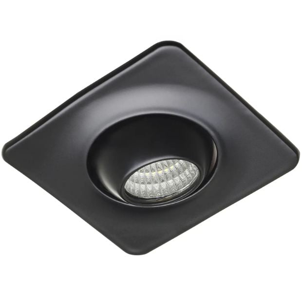 Луна за вграждане Cosmo, черен, led 3w, 3000-6000k, 4117/S BK