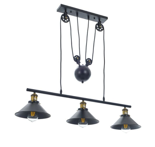 Метален полилей, led 3x8w, 1860/3