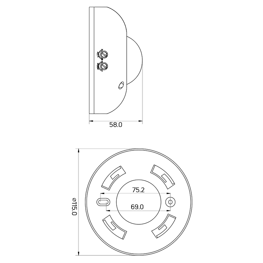 Сензор за движение за външен монтаж / SDVM