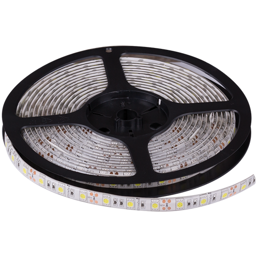 LED лента, 14.4W/m, 3000K, 12V DC, SMD5050, 60 LEDs/m, IP65/LSW505060WW