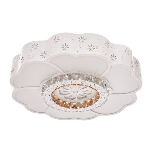 Метален плафон, бял, led 65w, 3000-4000-6000k, 1806