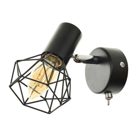 Спот Star, черен, 1xe14, 2180/1W BK