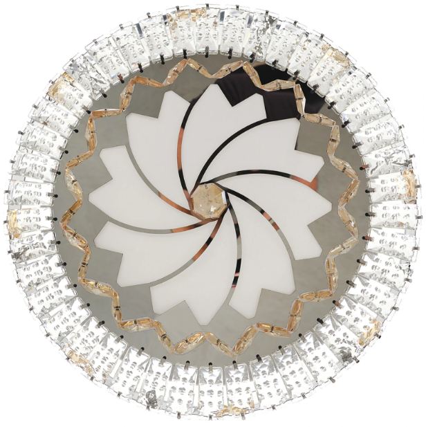 Плафон Arakame, хром, led 50W, 3000k-4000k-6500k, 2845/40