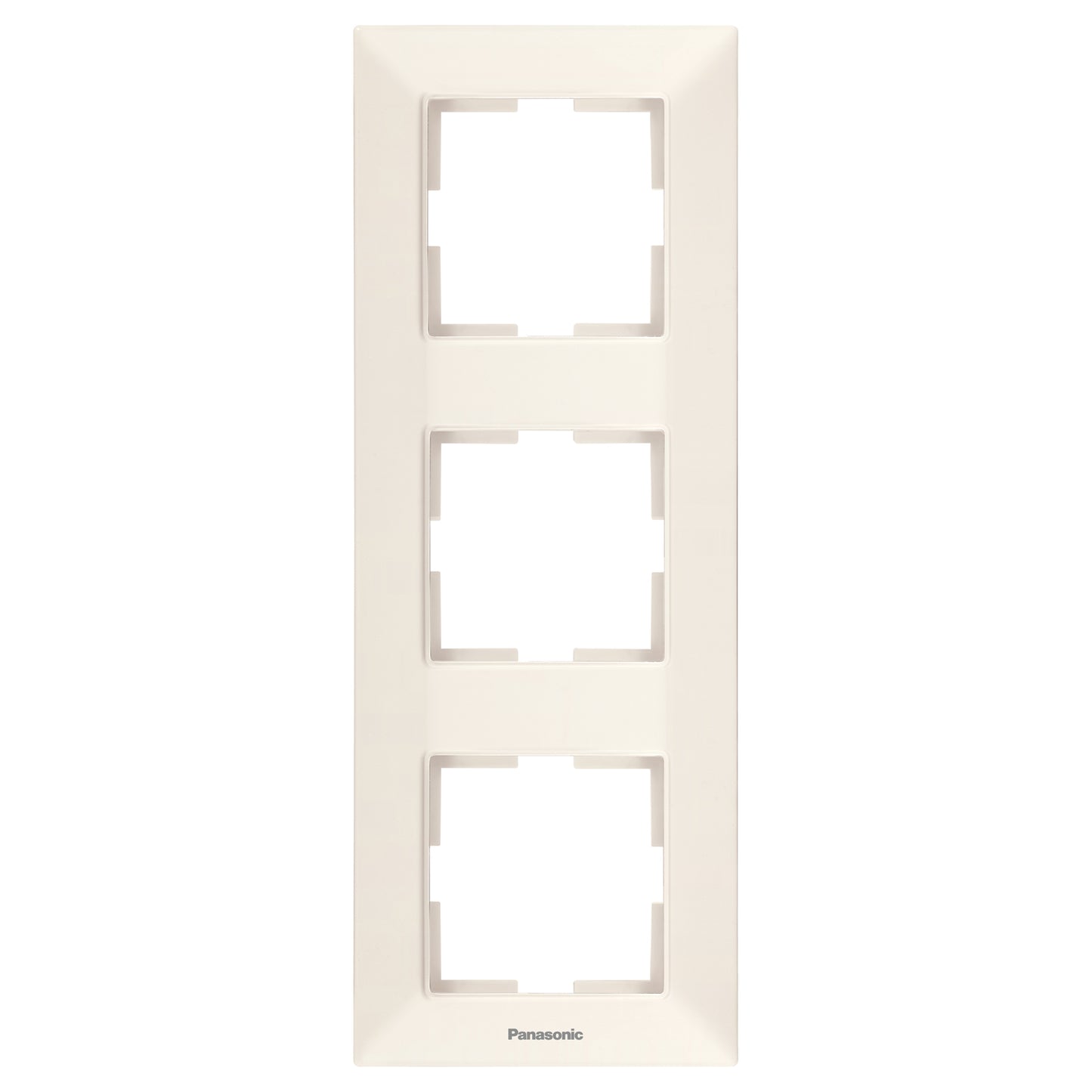 Аркедия Слим рамка крем тройна вертикална WNTF0813-2BG Panasonic