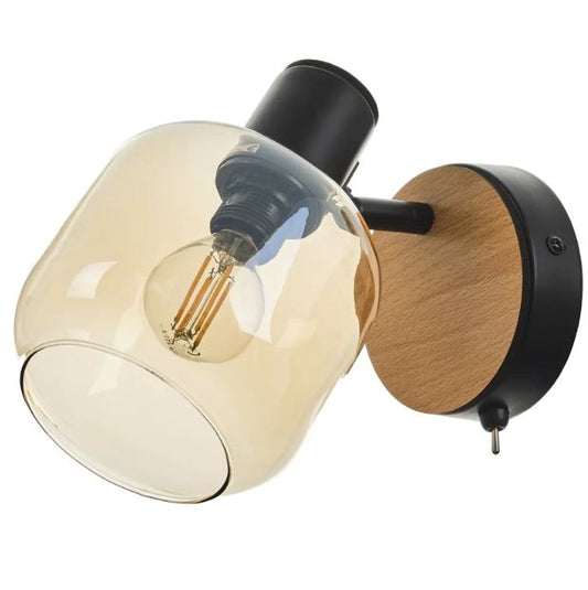 Спот Lucas, черен, 1xE14, 4048/1W