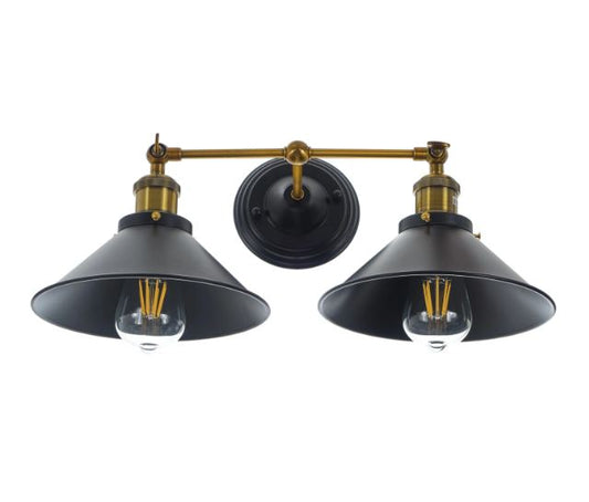 Метален аплик, 2x8w, 1860a/2w