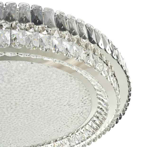 Плафон Aura, хром, led 304w, 3000-6000k, 4255/r80 ch