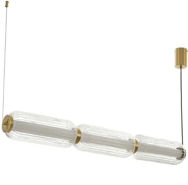 Полилей Cronus, матирано злато, led 45w, 4000k, 4244/3 CP