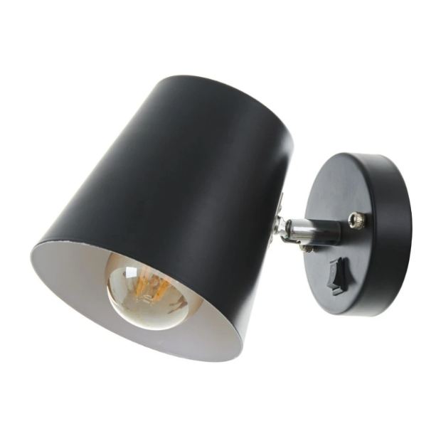 Метален спот, черен, 1x40w, 2031 bk