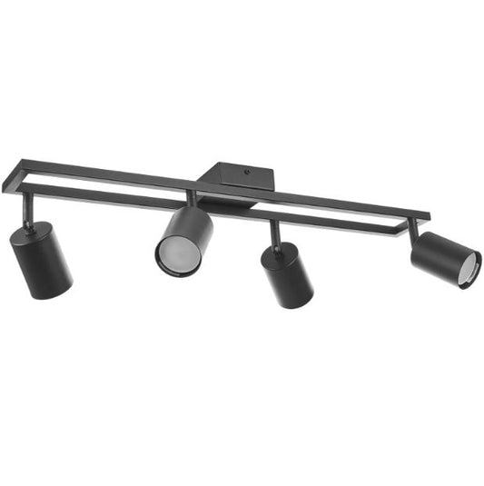 Спот Carlos, черен, 4xGU10, 4105/4 BK