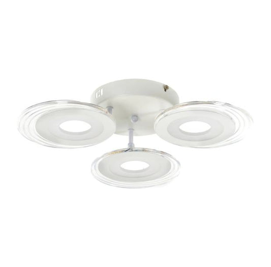 Плафон Pabo, бял, led 48w, 3000k-4000k-6000k, 2414