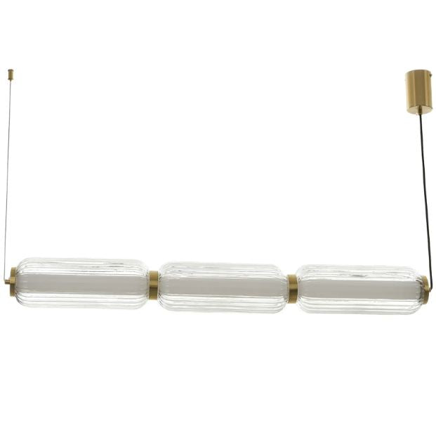 Полилей Cronus, матирано злато, led 45w, 4000k, 4244/3 CP