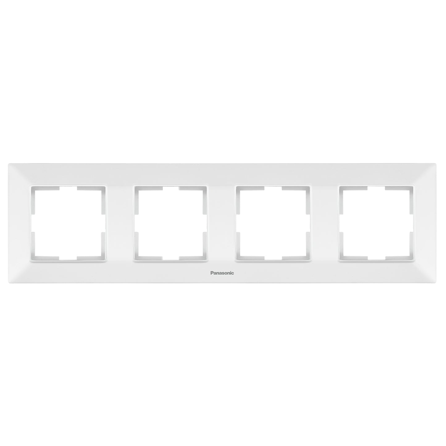 PANASONIC - Рамка четворна хоризонтална бяла PANASONIC Arkedia slim WNTF0804-2WH