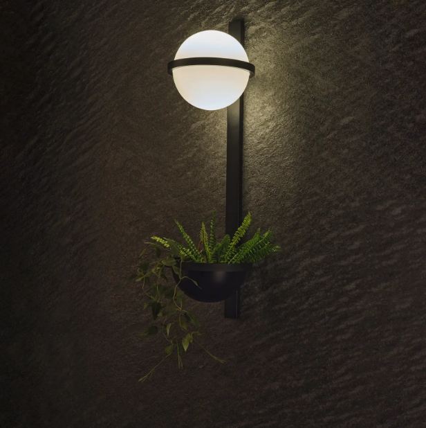 Аплик Selene, черен, led 20w, 3000k, 4172/1W BK
