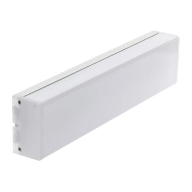 Pvc led плафон, бял, led 8w, 4000k, 2071/8w