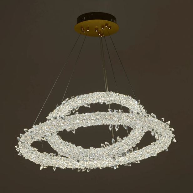 Полилей Excelsior, златен, led 240w, 3000-6000k, 2760/2S