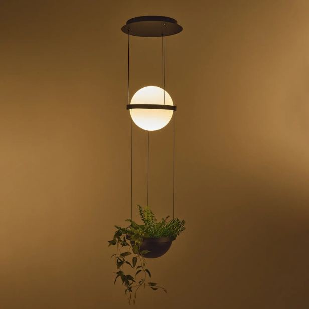 Пендел Selene, черен, led 20w, 3000k, 4172/2 BK