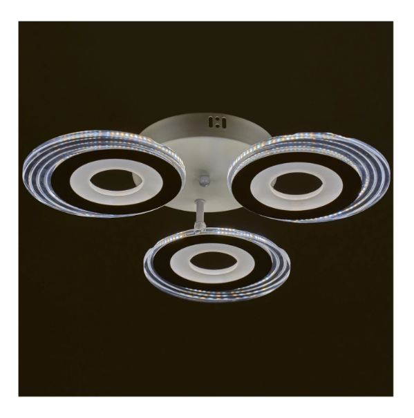 Плафон Pabo, бял, led 48w, 3000k-4000k-6000k, 2414