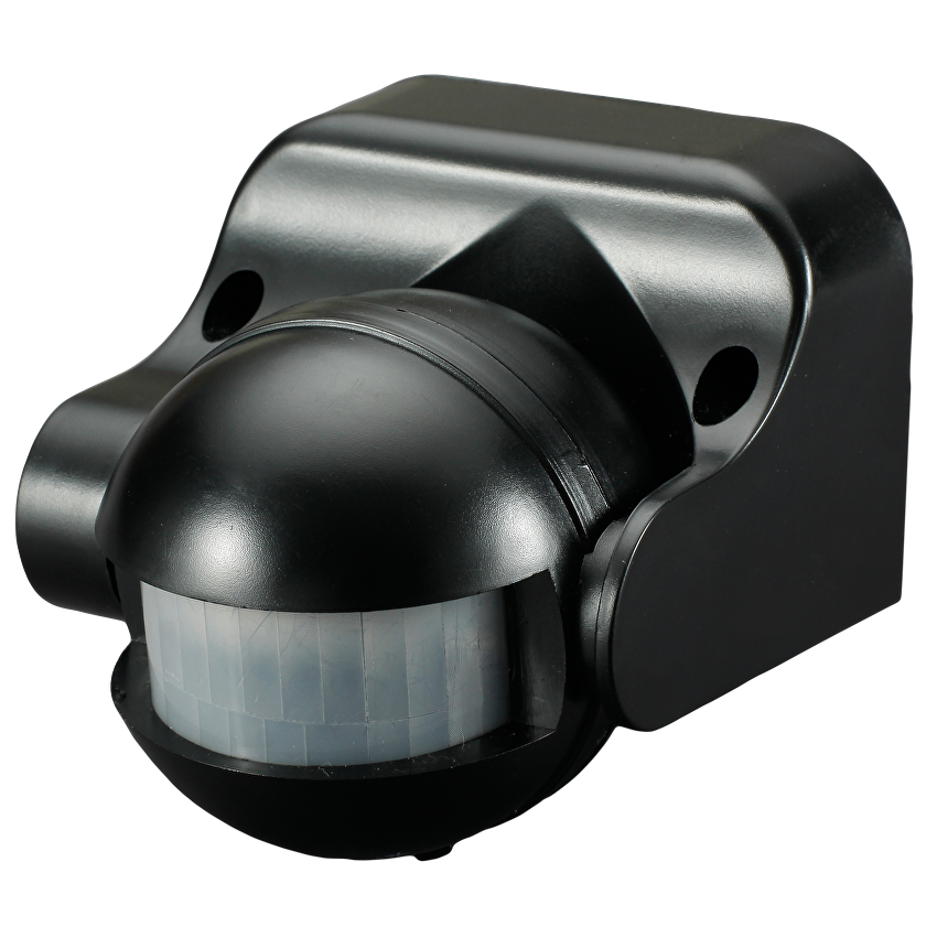 Сензор за движение за външен монтаж, черен / SDVMBL