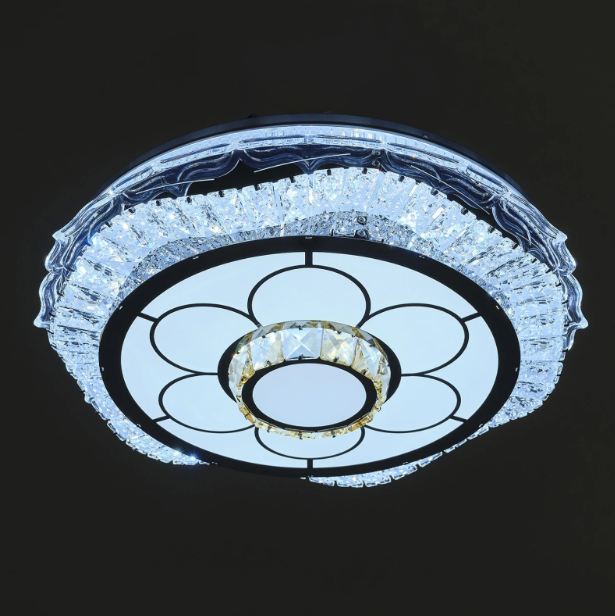 Плафон Lagos, хром, led 75W, 3000k-4000k-6500k, 2842