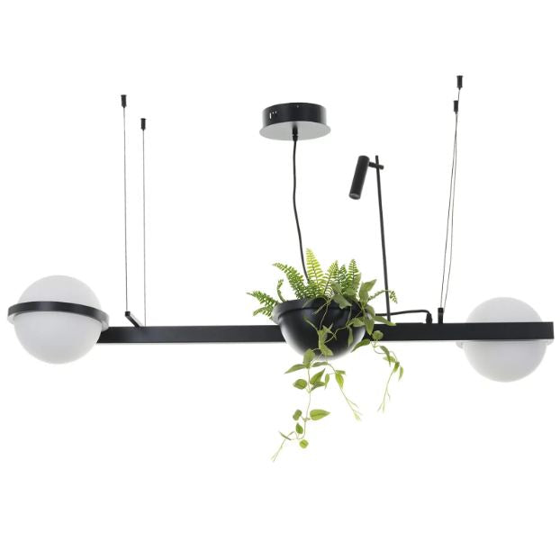 Полилей Selene, черен, led 40w, 3000k, 4172/3 BK