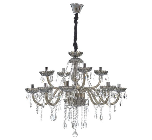 Кристален полилей, 12x40w, 1796/12 smk