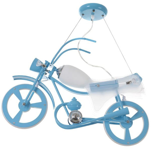 Полилей Wheels, син, 3000k-4000k-6000k, led 52w+1xe14+1xmr11, 2650 bl