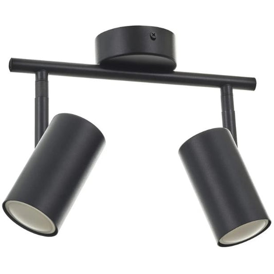 Спот Lenore, черен, 2xGU10, 4106/2 SBK