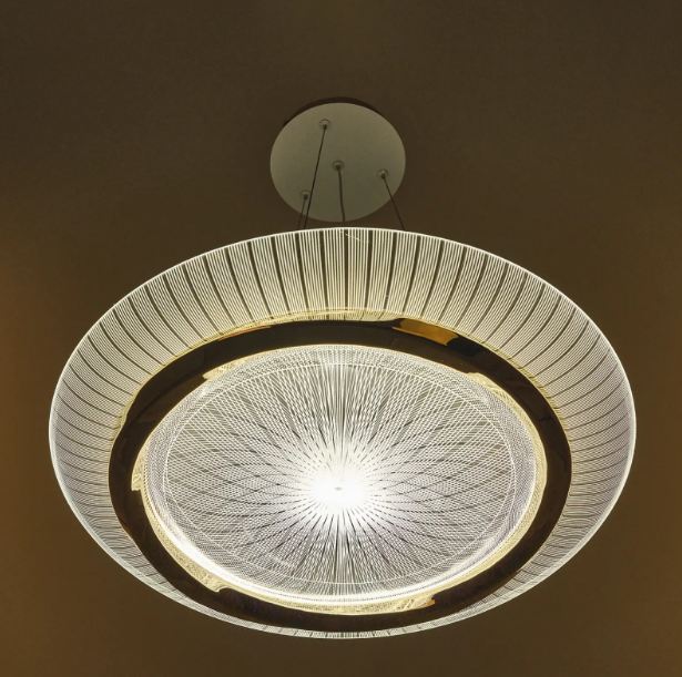 Пендел Andromeda, бял, led 36w, 3000-6500k, 4015 GD