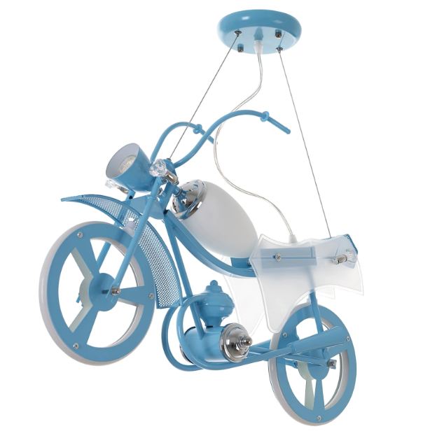 Полилей Wheels, син, 3000k-4000k-6000k, led 52w+1xe14+1xmr11, 2650 bl