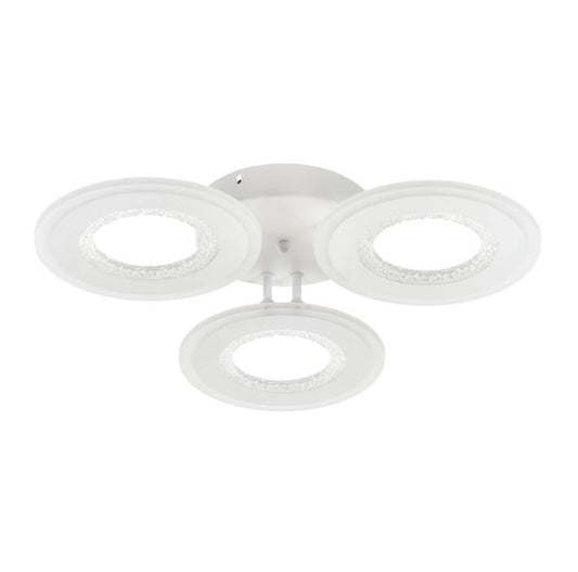 Плафон Pabo, бял, led 57w, 3000k-4000k-6000k, 2415