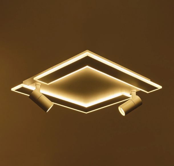 Плафон Evora със смарт управление, бял, led 68w, 3000-6000k, 2826T