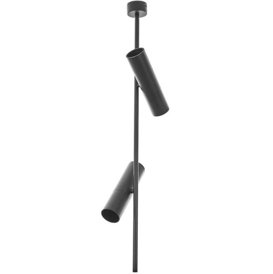 Спот Lenore, черен, 2xGU10, 4107/2 SBK