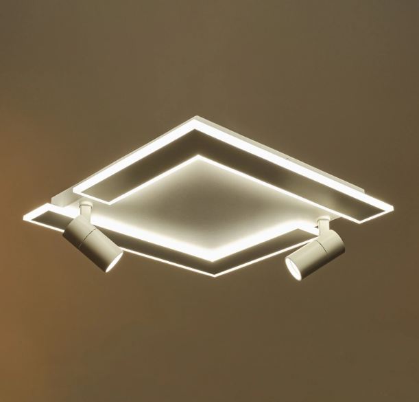 Плафон Evora със смарт управление, бял, led 68w, 3000-6000k, 2826T